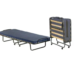 Letto pieghevole Daaronso, 80x190h37 cm, Custodia protettiva su richiesta<Dmora Online