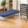 Letto pieghevole Dabambil, 80x190h39 cm, Custodia protettiva su richiesta<Dmora Sale