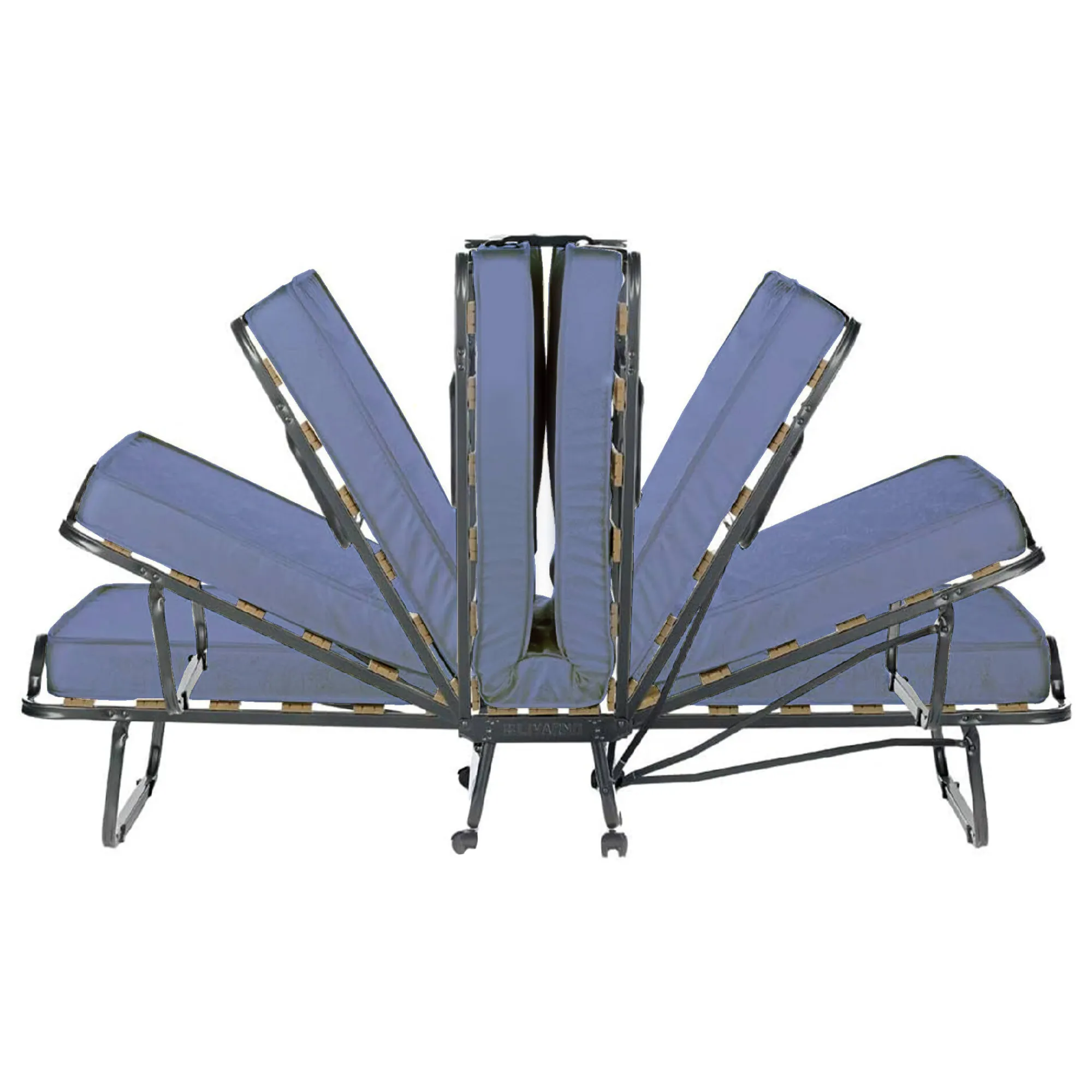 Letto pieghevole Dabambil, 80x190h39 cm, Cover protettiva inclusa<Dmora Discount