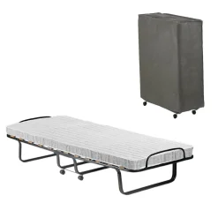 Letto pieghevole Dparis, 80x190h37 cm, Cover protettiva inclusa<Dmora Cheap