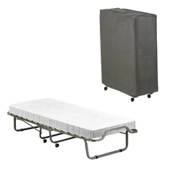 Letto pieghevole Dpava, 80x200h40 cm, materasso incluso<Dmora Outlet