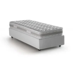 Letto singolo Abbi, con materasso Cm 80x190 incluso,<Dmora Online