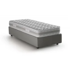 Letto singolo Abbi, con materasso Cm 80x190 incluso,<Dmora Online
