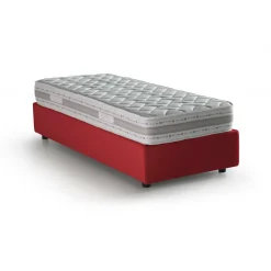 Letto singolo Abbi, con materasso Cm 80x190 incluso,<Dmora Clearance