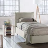 Letto singolo Abroghat, adatto per materasso Cm 90x200,<Dmora Flash Sale