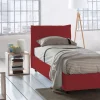 Letto singolo Abroghat, adatto per materasso Cm 90x200,<Dmora Flash Sale