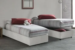 Letto singolo Abruzzo, con materasso Cm 80x200 incluso,<Dmora Best Sale