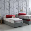 Letto singolo Acetico, adatto per materasso Cm 90x200,<Dmora Shop