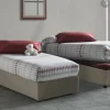 Letto singolo Acetico, adatto per materasso Cm 90x200,<Dmora Shop