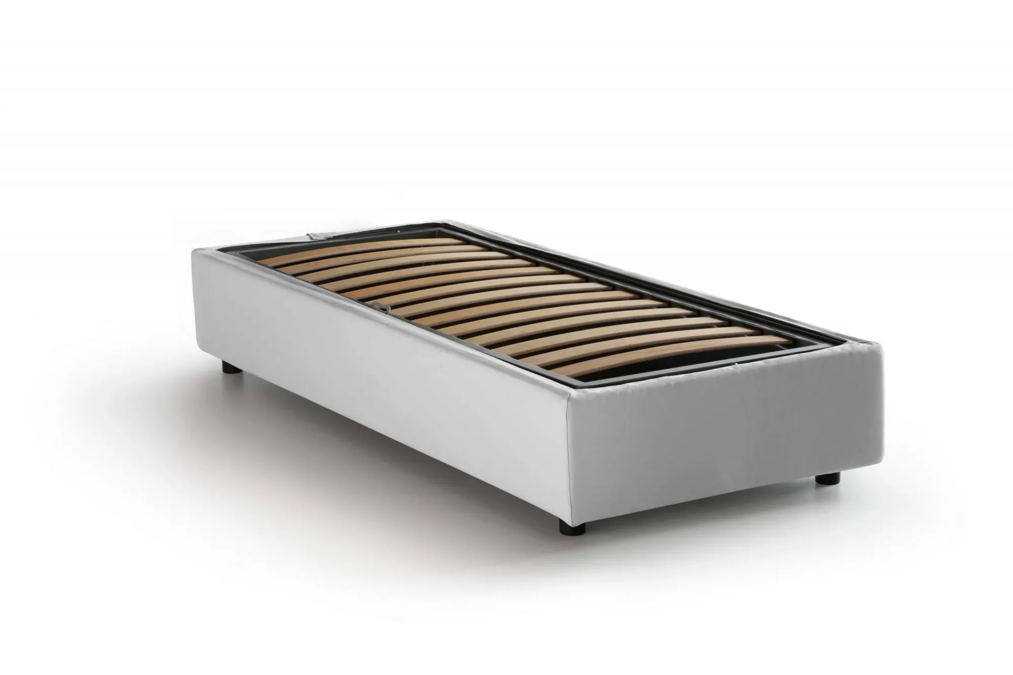 Letto singolo Acetico, adatto per materasso Cm 90x200,<Dmora Online