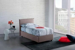 Letto singolo Acuila, adatto per materasso Cm 80x190,<Dmora Outlet