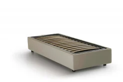 Letto singolo Adoxa, adatto per materasso Cm 80x190,<Dmora Online