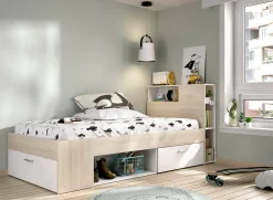 Letto singolo Adrielle, 218x99 h96 cm,<Dmora New