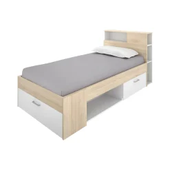 Letto singolo Adrielle, 218x99 h96 cm,<Dmora New
