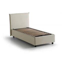Letto singolo Ajan, adatto per materasso Cm 90x190,<Dmora Hot