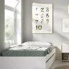 Letto singolo Aka, 96x195 h40 cm,<Dmora Shop