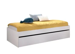 Letto singolo Aka, 96x195 h40 cm,<Dmora Shop