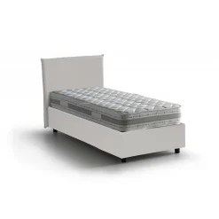 Letto singolo Albia, con materasso Cm 90x200 incluso,<Dmora Best