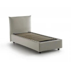 Letto singolo Alisech, adatto per materasso Cm 80x190,<Dmora Cheap
