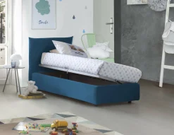 Letto singolo Alisech, adatto per materasso Cm 80x190,<Dmora Store