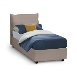 Letto singolo Amandola, con materasso Cm 90x190 incluso,<Dmora Store
