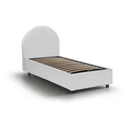 Letto singolo Amantea, adatto per materasso Cm 80x190,<Dmora Outlet