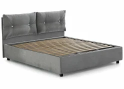 Letto singolo Amaro, adatto per materasso Cm 80x190,<Dmora Online