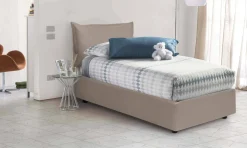 Letto singolo Anathema, adatto per materasso Cm 80x190,<Dmora Store
