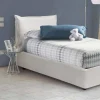 Letto singolo Anathema, adatto per materasso Cm 80x190,<Dmora Sale