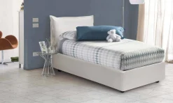 Letto singolo Anathema, adatto per materasso Cm 80x190,<Dmora Sale