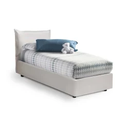 Letto singolo Anathema, adatto per materasso Cm 80x190,<Dmora Sale