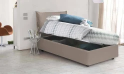 Letto singolo Anathema, adatto per materasso Cm 80x190,<Dmora Store