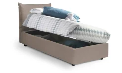 Letto singolo Anathema, adatto per materasso Cm 80x190,<Dmora Store