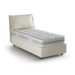 Letto singolo Ancara, con materasso Cm 80x200 incluso,<Dmora Outlet