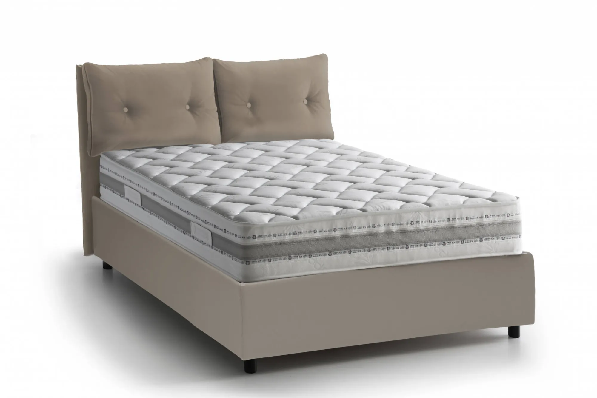 Letto singolo Anzi, adatto per materasso Cm 80x190,<Dmora Sale