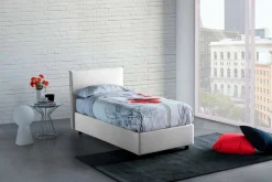 Letto singolo Aquilla, con materasso Cm 80x190 incluso,<Dmora Best Sale