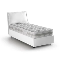 Letto singolo Aren, con materasso Cm 80x190 incluso,<Dmora Discount