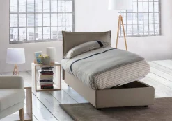 Letto singolo Aren, con materasso Cm 80x190 incluso,<Dmora Best Sale
