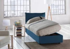 Letto singolo Aren, con materasso Cm 80x190 incluso,<Dmora Hot