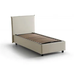 Letto singolo Argentino, adatto per materasso Cm 80x190,<Dmora Best