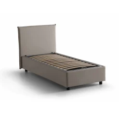 Letto singolo Argentino, adatto per materasso Cm 80x190,<Dmora Outlet