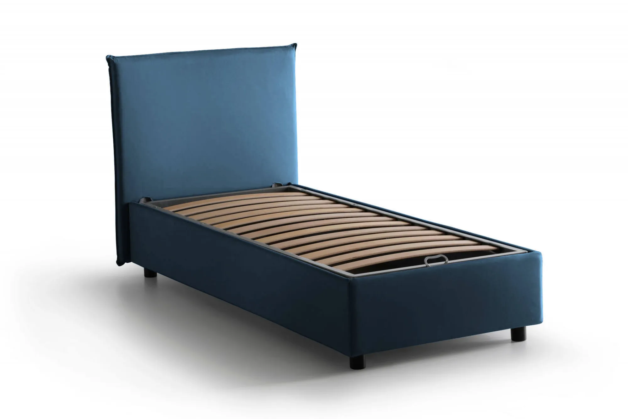 Letto singolo Argentino, adatto per materasso Cm 80x190,<Dmora Online