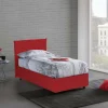 Letto singolo Arminius, con materasso Cm 90x190 incluso,<Dmora New