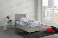 Letto singolo Asio, adatto per materasso Cm 80x190,<Dmora Flash Sale