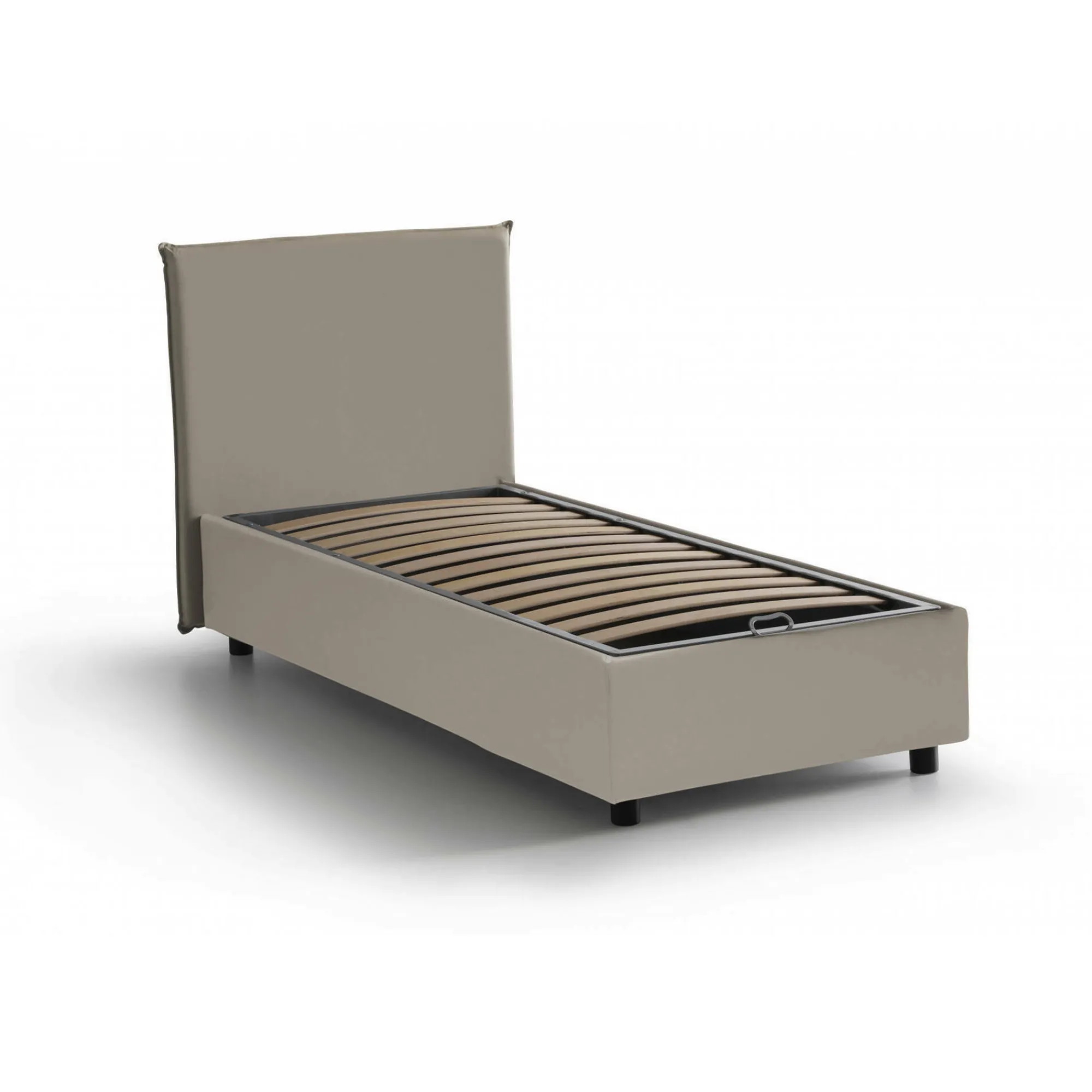 Letto singolo Asio, adatto per materasso Cm 80x190,<Dmora Flash Sale