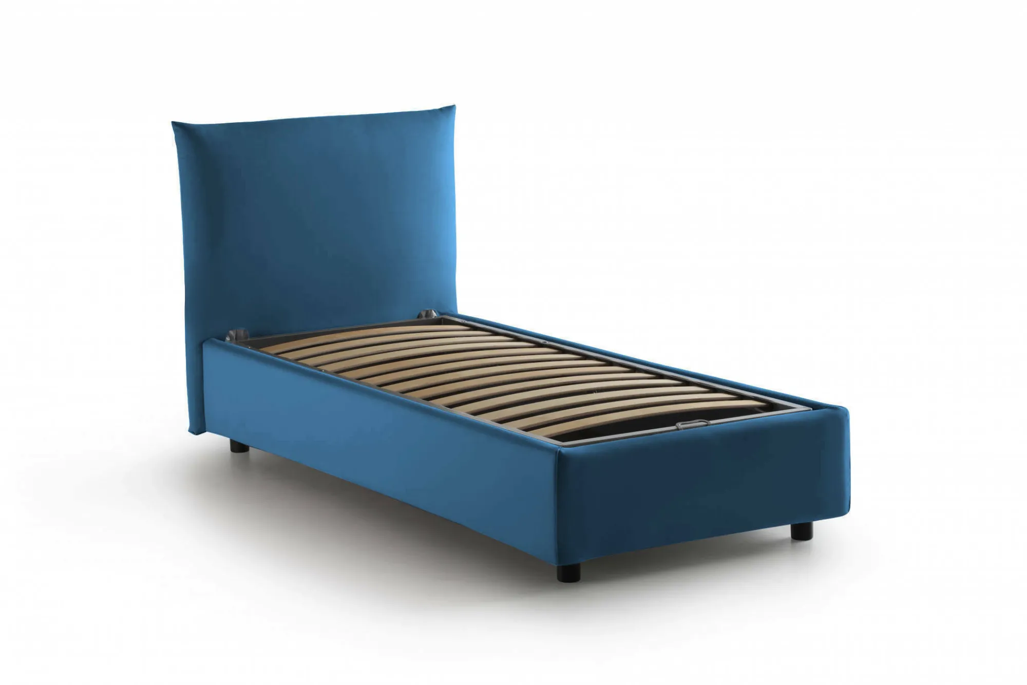Letto singolo Astianatte, con materasso Cm 80x190 incluso,<Dmora Shop