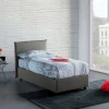 Letto singolo Astor, con materasso Cm 80x190 incluso,<Dmora Clearance