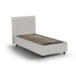 Letto singolo Atelmo, adatto per materasso Cm 80x200,<Dmora Best