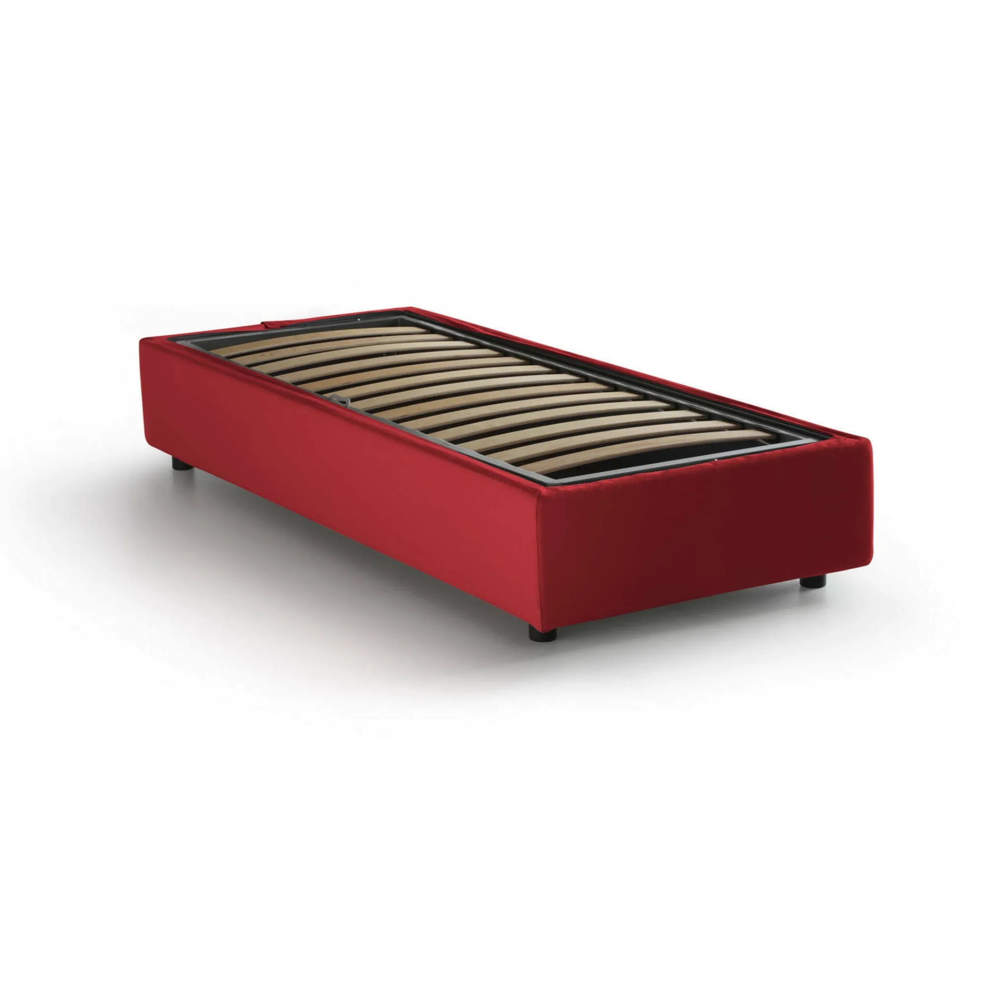 Letto singolo Ava, adatto per materasso Cm 80x200,<Dmora Clearance