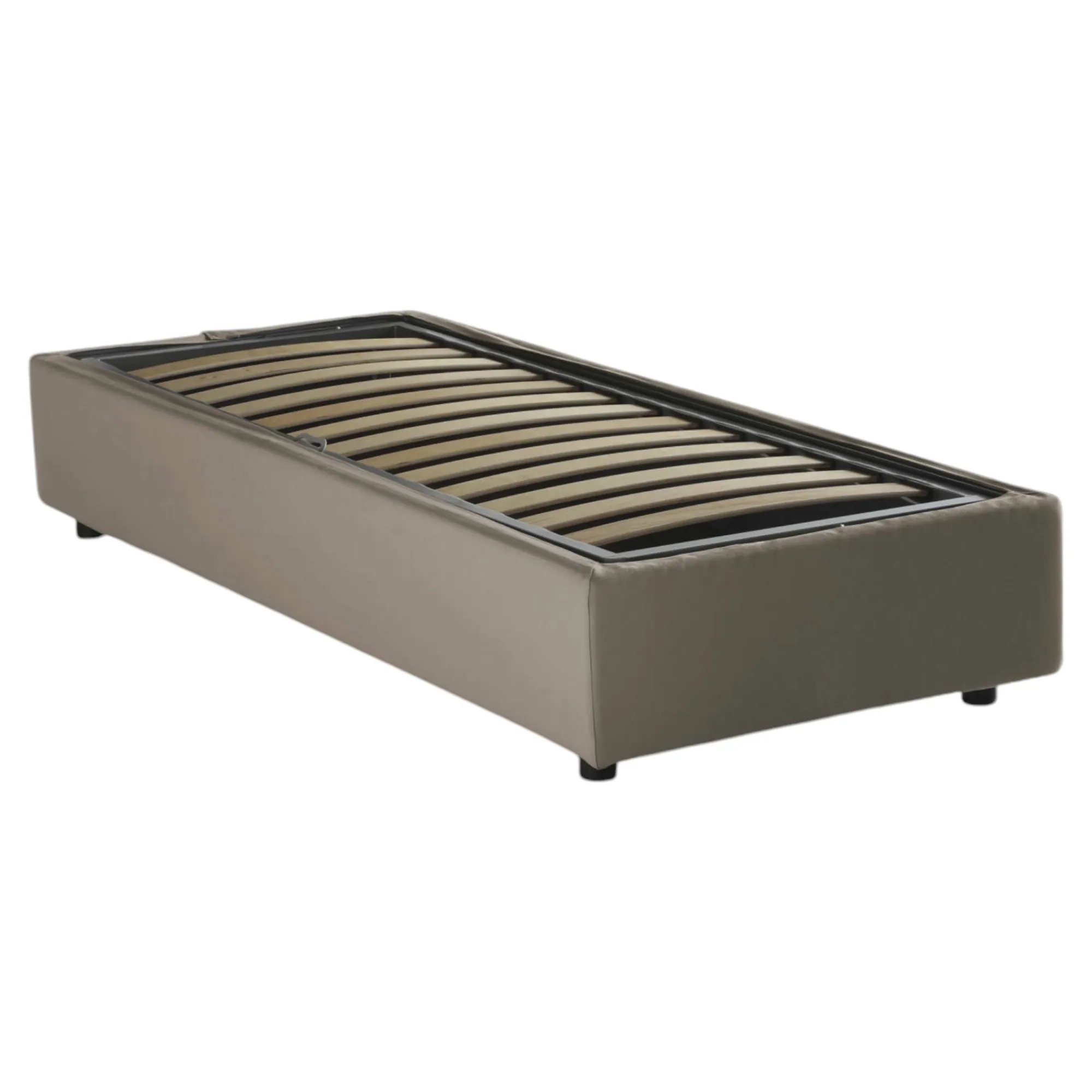 Letto singolo Avova, con materasso Cm 80x200 incluso,<Dmora Cheap